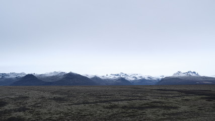 Fototapeta na wymiar Mountains in iceland