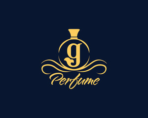 Luxury Initial Letter alphabet G Logo , Awesome Logo Design Template For Beauty Perfume Hotel Spa And more Fully Editable Vector EPS