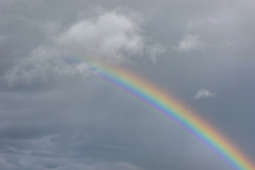 rainbow clouds sky background