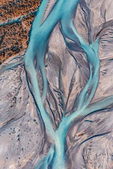 New Zealand Braided River