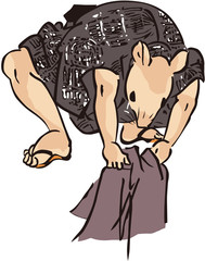 浮世絵　ねずみ　その2