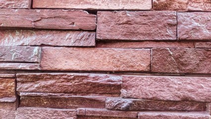 old red brick wall background
