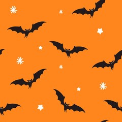 Halloween seamless pattern