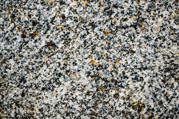 The texture of the stone overgrown with moss. Background image of a boulder