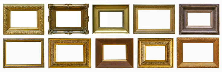 Frames picture antiques set