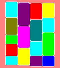 abstract background with colorful squares