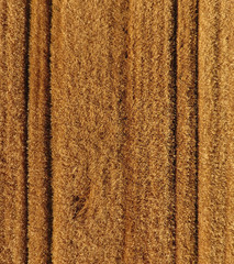 Ripe barley is a top view. The field of barley