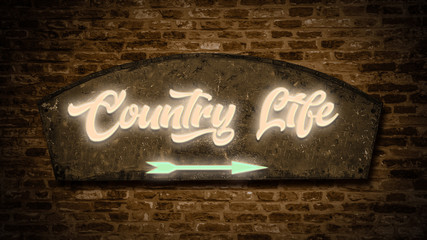 Street Sign to Country Life