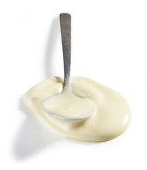 melted white chocolate