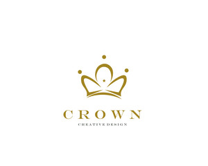 Creative Crown Concept Logo Design