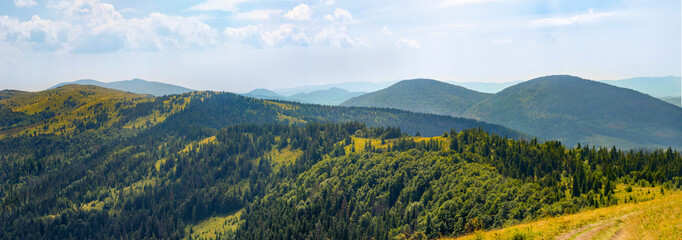 Beautiful mountains in Ukraine