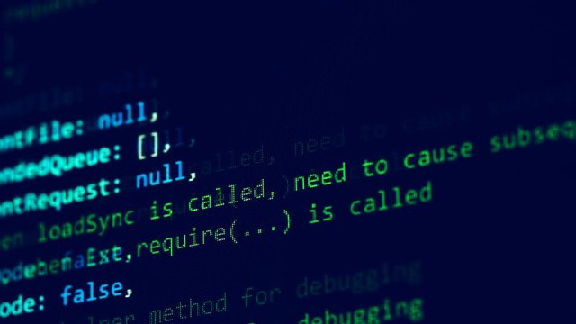 Fast flow of coded information on the blue screen