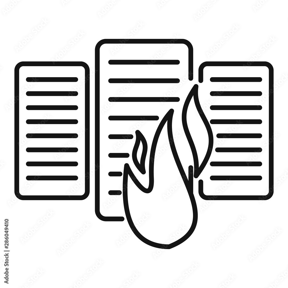 Poster server firewall icon. outline server firewall vector icon for web design isolated on white backgroun