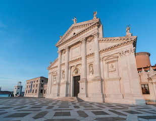 Obraz premium Historical landmark San Giorgio Maggiore Church in Venice, Italy, Europe