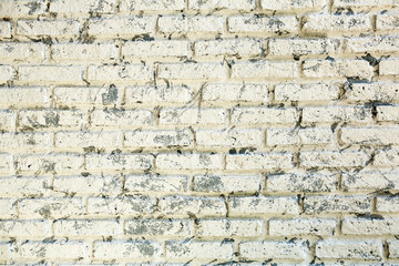 Old rustic brick wall background