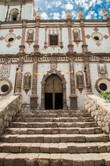 Naklejka premium San Ignacio Mission in San Ignacio Baja California Sur. MEXICO