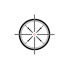 set of target icon