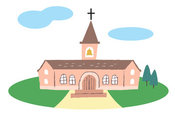 Obraz na płótnie Canvas 教会
