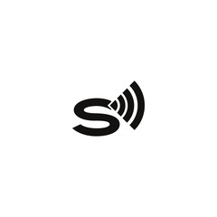 logo font winter sun initial