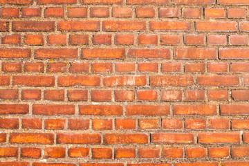 Mauer Rot Ziegel