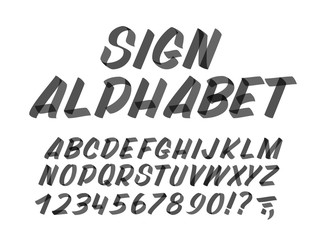 Hand drawn cyrillic colorful typeface on white background. Brush sign painted vector characters: lowercase and uppercase. Typography russian alphabet for your designs: logo, typeface, card