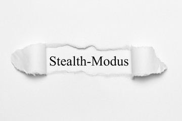 Stealth-Modus 