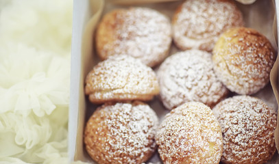 Confectionery flavored cakes for a holiday