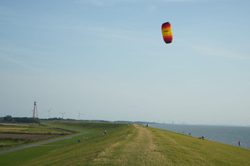 Drachen am Norddeich