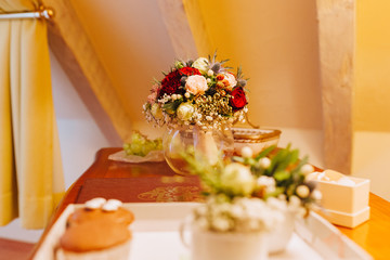 Blumen am Hochzeitstag