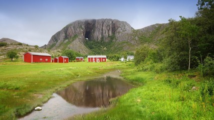 Obraz premium Norway - Torghatten