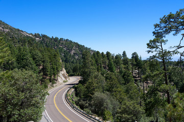 Mt Lemmon Scenic byway near Tucson, Arizona