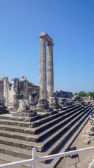 Apollon temple - Ruins of the Temple of Apollo in Didim, Turkey-