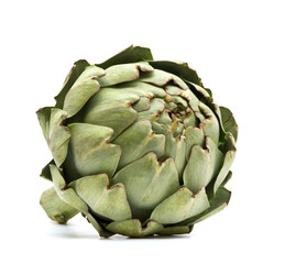 Fototapeta premium Artichoke isolated on white background