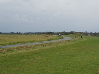 Road landscape in Normandy