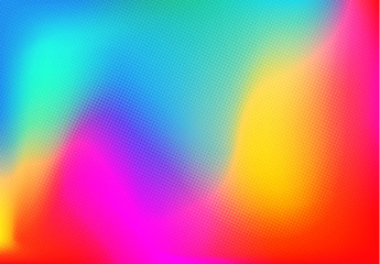 Background colorful halftone gradient vector background