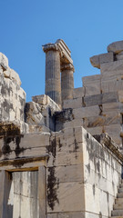 Apollon temple - Ruins of the Temple of Apollo in Didim, Turkey-