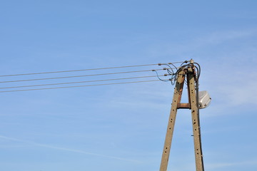 słup energetyczny
