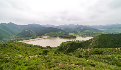 Fototapeta na wymiar Zhangjiakou Chicheng scenery