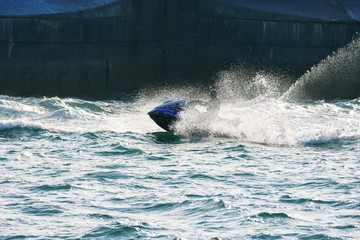 surfer in action