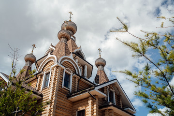 Christian temple in Russia. The Church of the Christian Church is a monument of Russian spiritual and religious architectural tradition and Orthodoxy.