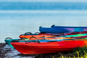 water sports - kayaks at the florida beaches