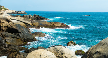 Wuzhizhou Island, Hainan Island View Corridor View