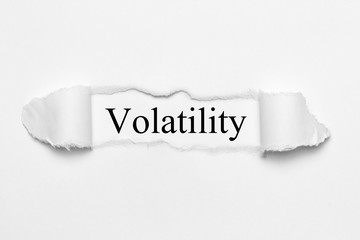 Fototapeta premium Volatility
