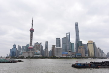 Naklejka premium 上海の摩天楼
