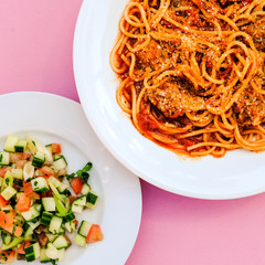 Italian Style Spaghetti with Meatballs