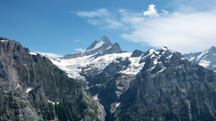 view of the alps