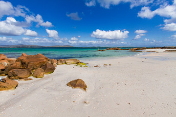 Sandy beach in Ireland