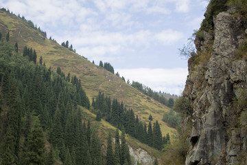 view of mountains