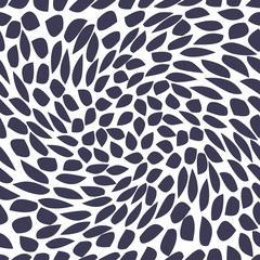 abstract geometric leaves pattern for natural background, simple minimalist graphic , retro decoration , summer fashion