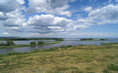 Mountain view of the river